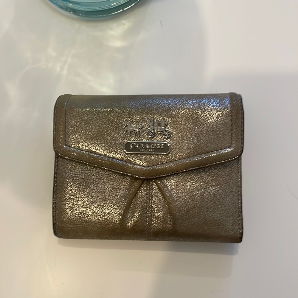 Coach Metallic Wallet